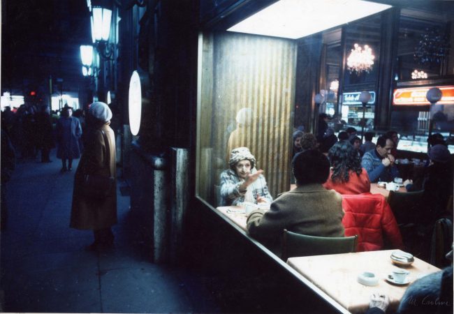 Mario Carbone Interno bar in via del Corso, Roma, 1984